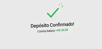 Confirmação de depósito