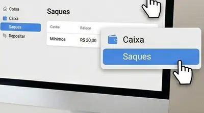 Acesso à seção de saques