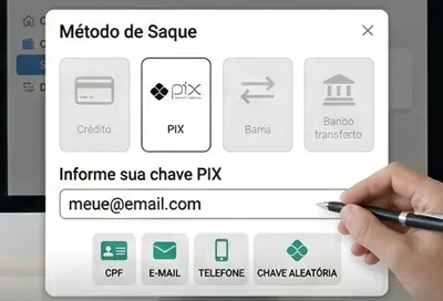 Informar chave PIX